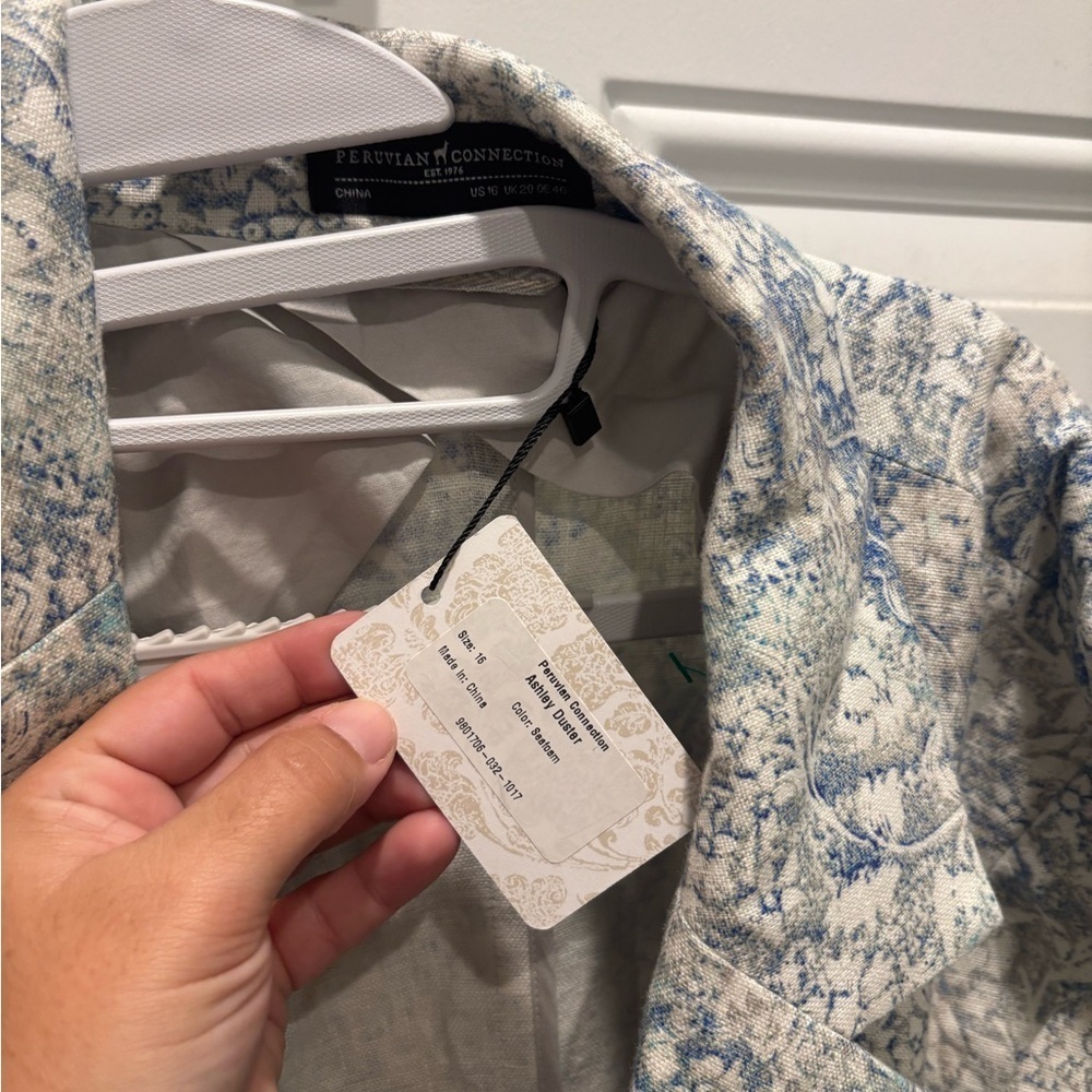 Peruvian Connection Ashley Duster jacket - Picture 5 of 6